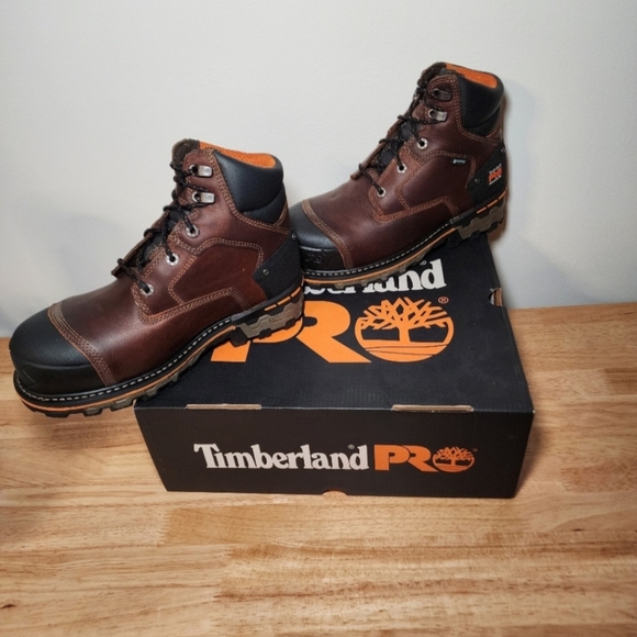 Timberland boondock Composite work boots size 7 WIDE - Picture 5 of 9